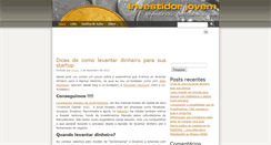 Desktop Screenshot of investidorjovem.com.br