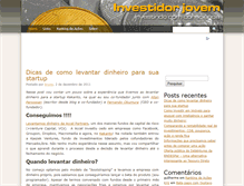 Tablet Screenshot of investidorjovem.com.br